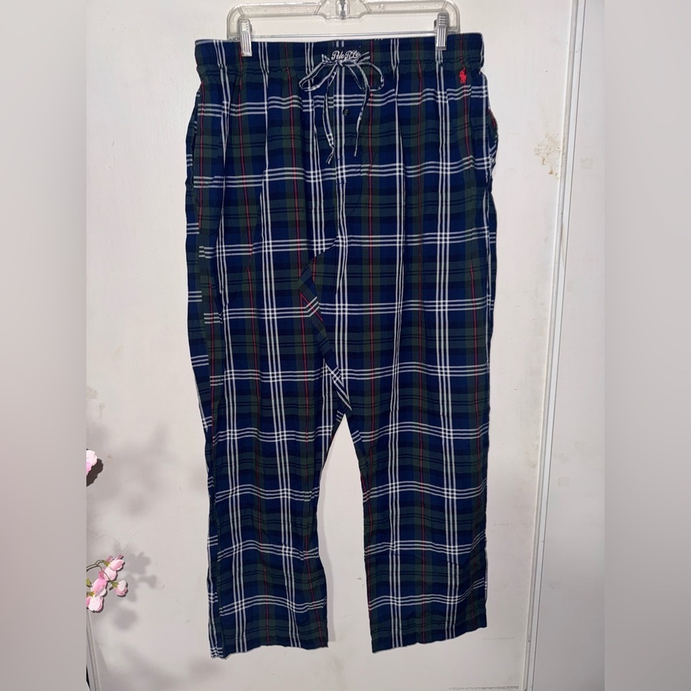 🐎 Ralph Lauren Polo | Plaid Flannel Pajama Pant (Size XL) 🐎